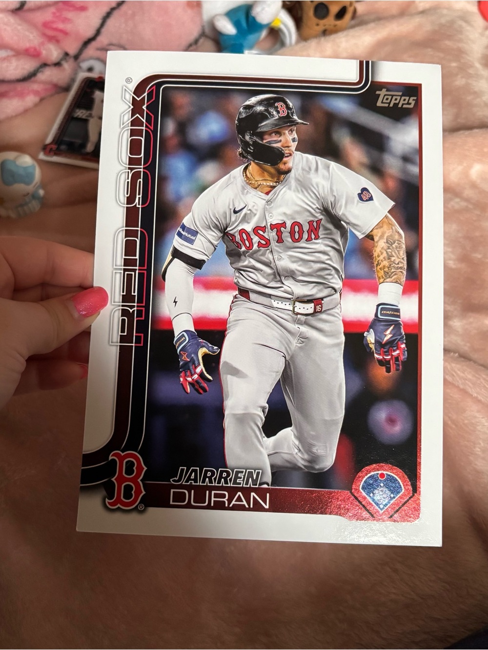 Jumbo Jarren Duran Boston Red Sox baseball card